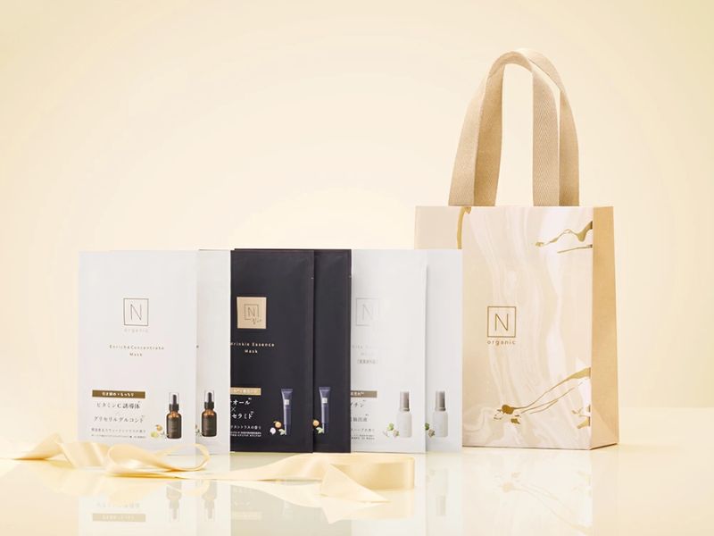 N organic 聖誕限定保養面膜禮盒組
