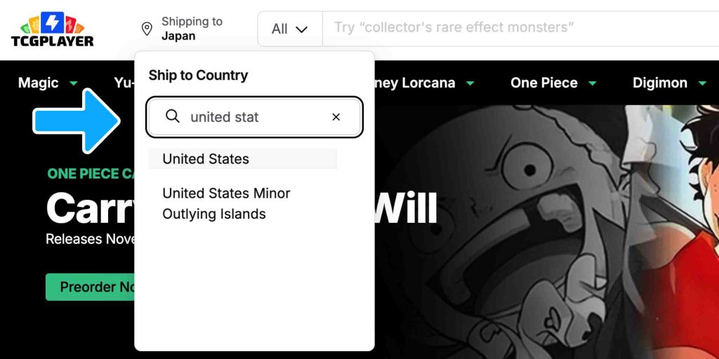 TCGplayer Shopping Guide – Step 5