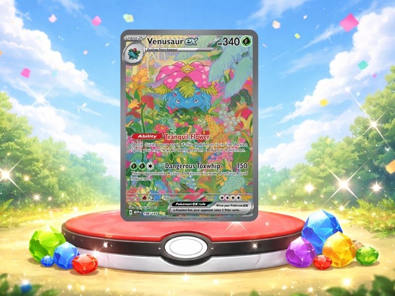 Venusaur ex - 198/165 - SV: Scarlet & Violet 151 (MEW)