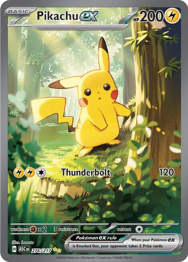 Pikachu ex（Special Illustration Rare / SIR）
