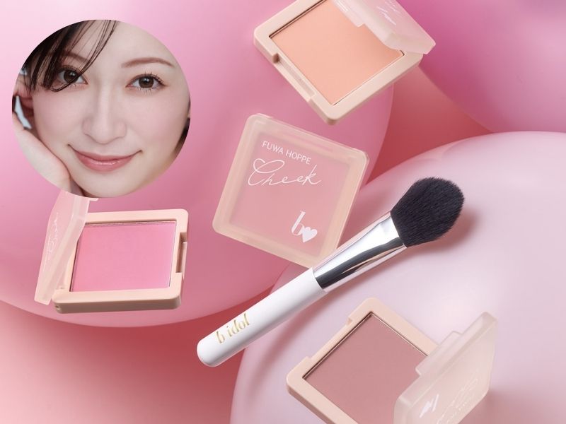 B IDOL Fuwahoppe Cheek soft matte blush