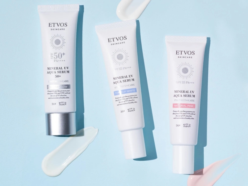 ETVOS Mineral UV Powder SPF50 PA++++ for sensitive skin on Rakuten Japan