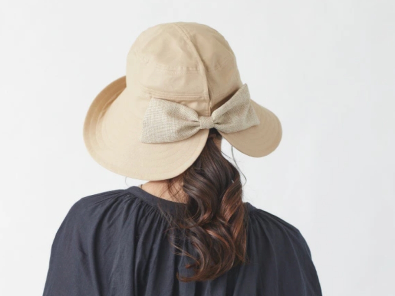 100% shading wide brim UV cut sun hat for women on Rakuten Japan