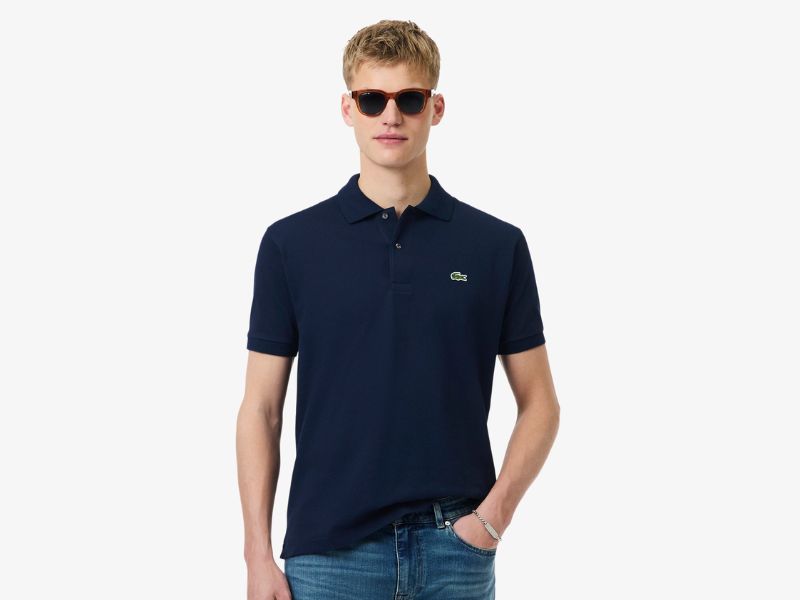 Lacoste classic L.12.12 breathable cotton short-sleeve men's polo shirt