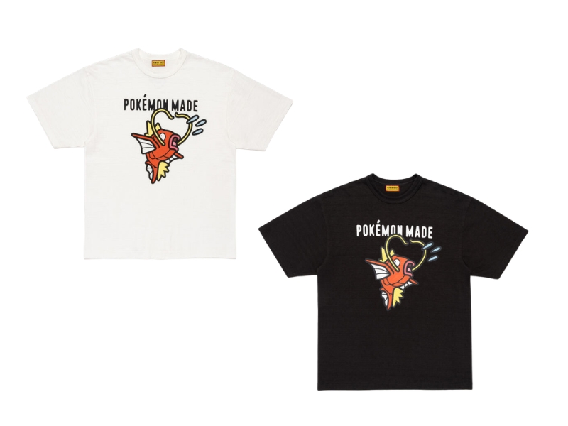 HUMAN MADE x Pokemon Magikarp Graphic T-Shirt #3 with colorful print