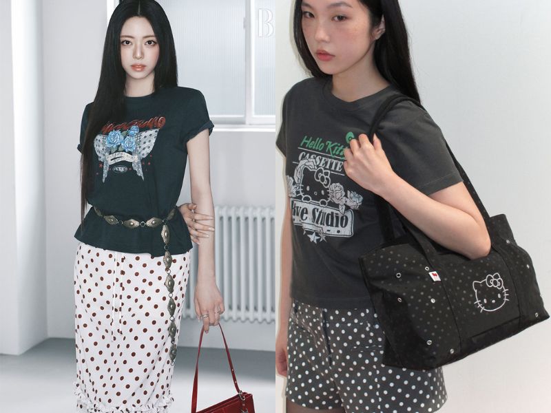 Crown Raive graphic T-shirt with vintage lettering