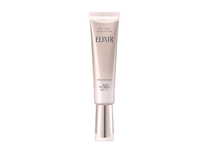 Shiseido Elixir Brightening Day Care Revolution UV sunscreen milk lotion SPF50+ PA++++ anti-aging morning makeup base 35ml