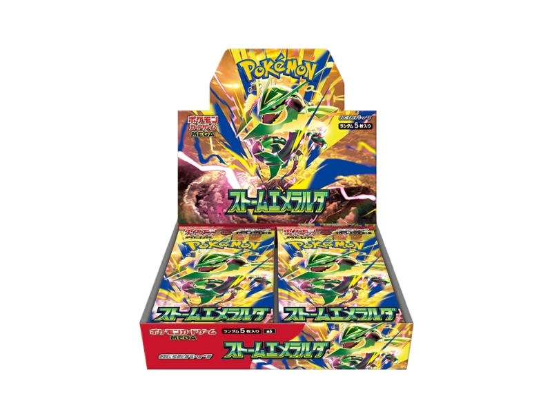 Pokemon TCG Rayquaza M6 expansion booster box Japanese version for competitive play and collection.