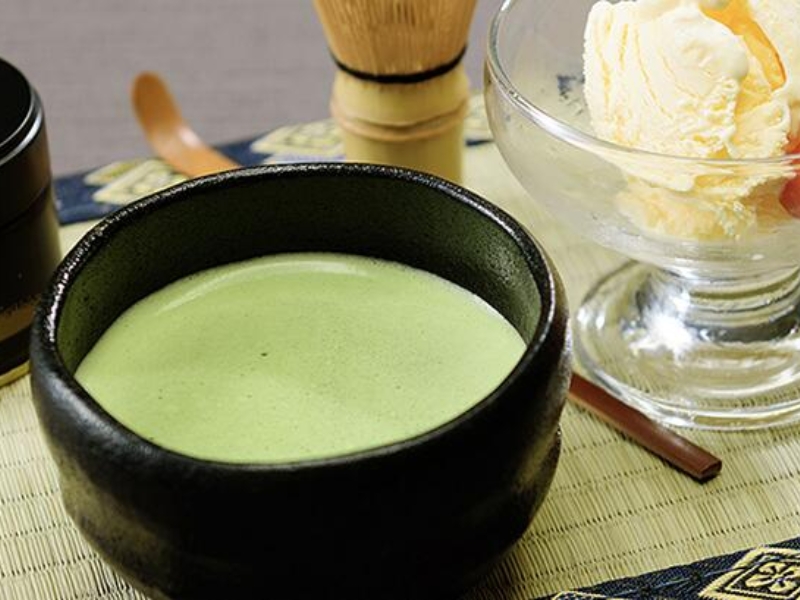 Kyoto Hekisuien Uji matcha green tea powder tin, 30g Hatsumukashi grade, Japan