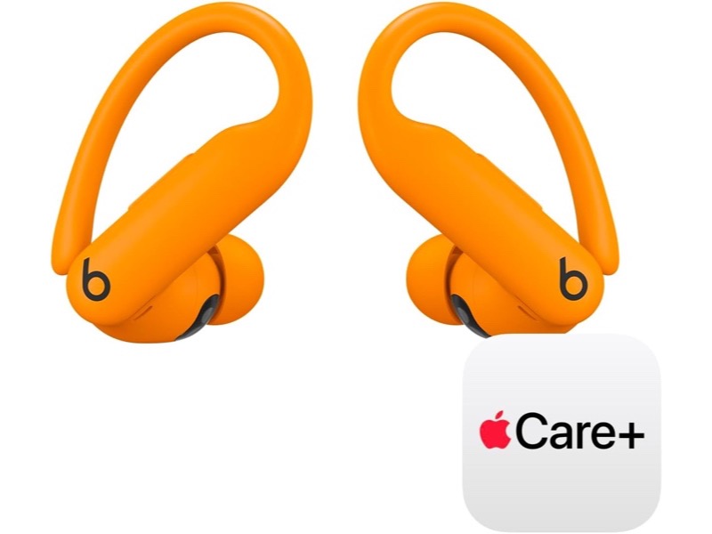 Beats Powerbeats Pro 2 wireless earbuds in Electric Orange