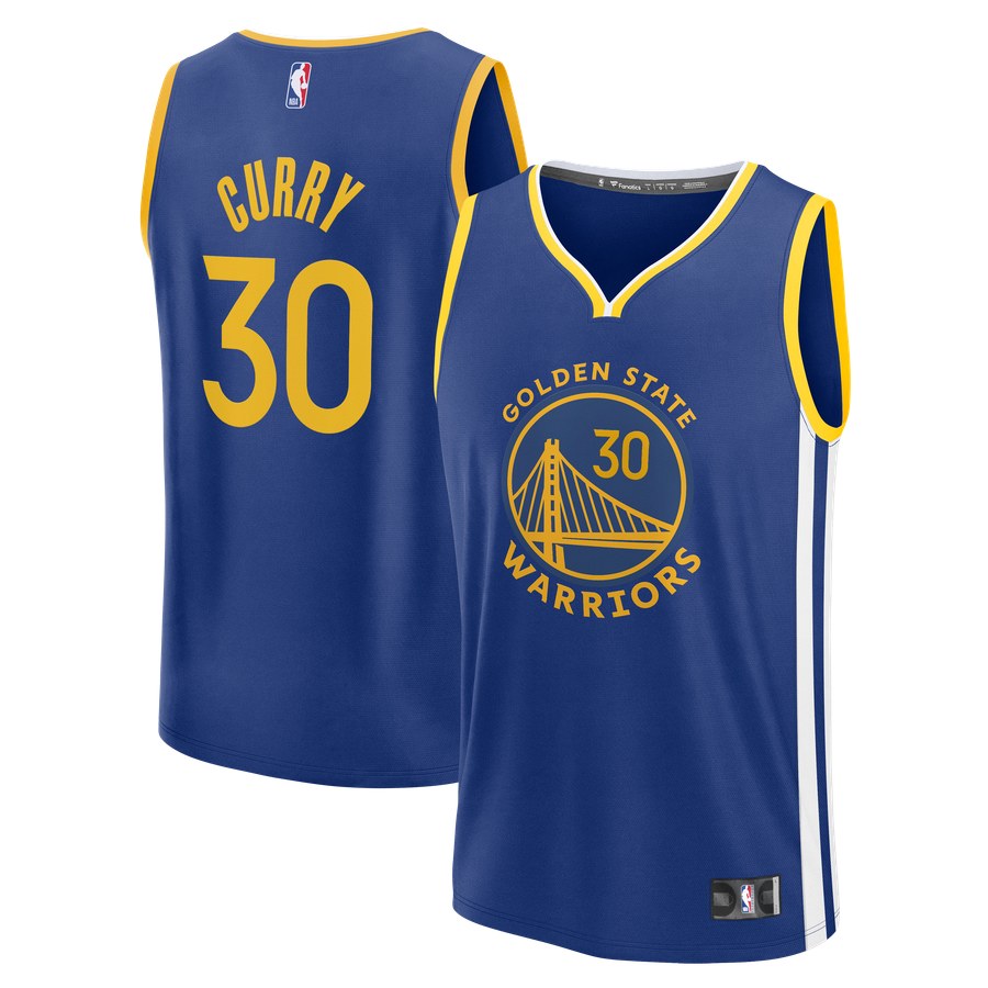 Stephen Curry Warriors Fanatics Fast Break jersey