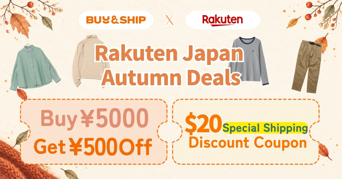 Rakuten Japan Autumn Deals 2026: Must-Buy Japanese Autumn Fashion from BEAMS, GLOBAL WORK & More