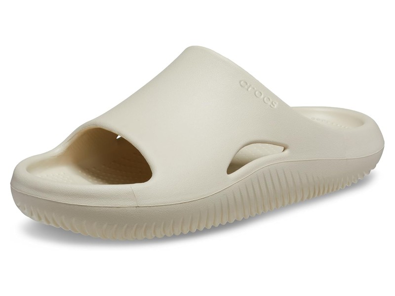 Crocs Mellow Recovery Slide unisex slide sandal in cream