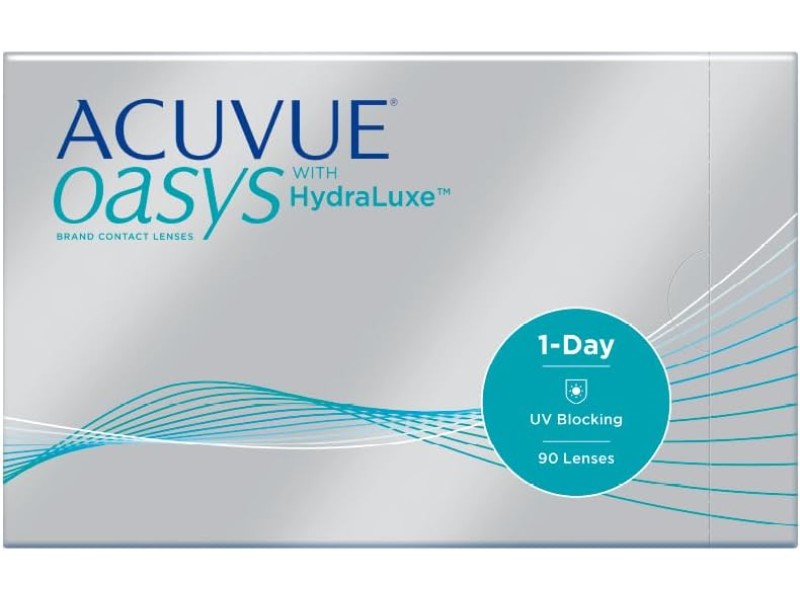 1-Day Acuvue Oasis contact lenses 90-pack