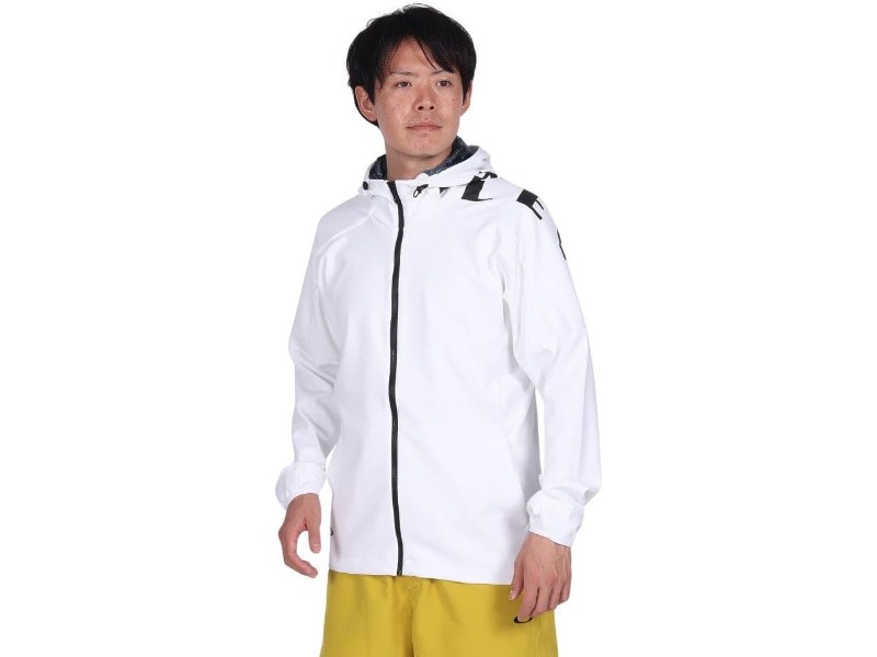 Oakley Synchronism long-sleeve training jacket in white