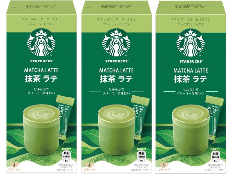 Starbucks Premium Mix Matcha Latte 4 sticks x 3 boxes
