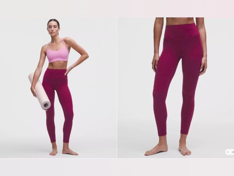 Lululemon Align High-Rise Pant 25 inch in Raspberry Rave, Canada site sale item