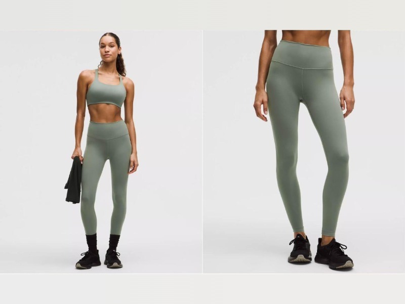 Lululemon Wunder Train High-Rise Tight 25 inch in Willow Leaf, US site sale item