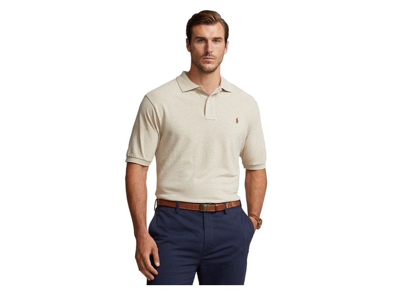 Polo Ralph Lauren Men's Big & Tall The Iconic Mesh Polo Shirt