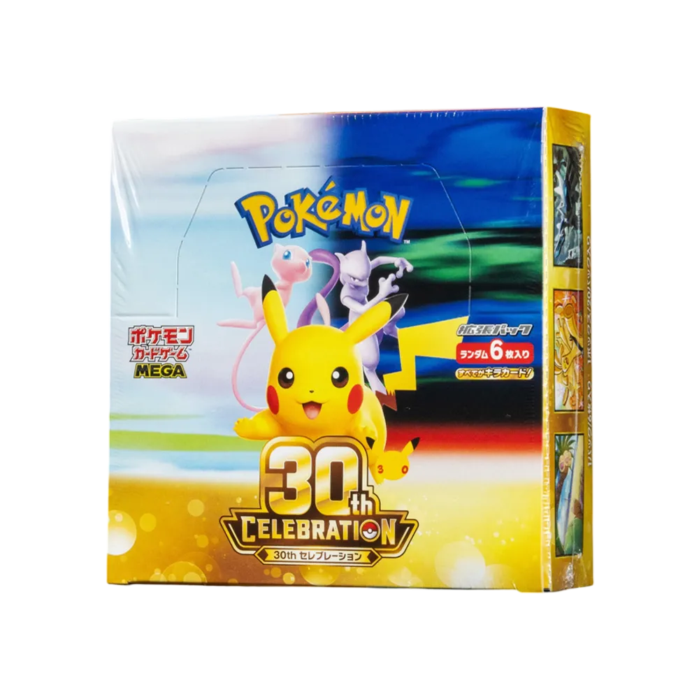 Pokémon Card Game MEGA 30th CELEBRATION Japanese booster box