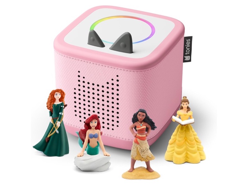 Toniebox 2 audio player Disney Princess bundle in Cloud Pink